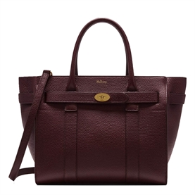 Mulberry Small Zipped Bayswater Oxblood